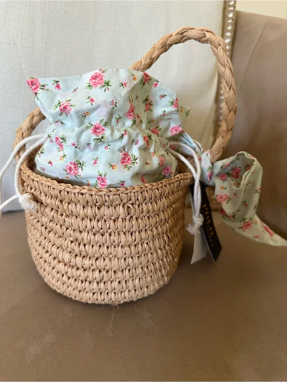 Polo Ralph Lauren woven Canvas Bucket bag  - Kids
